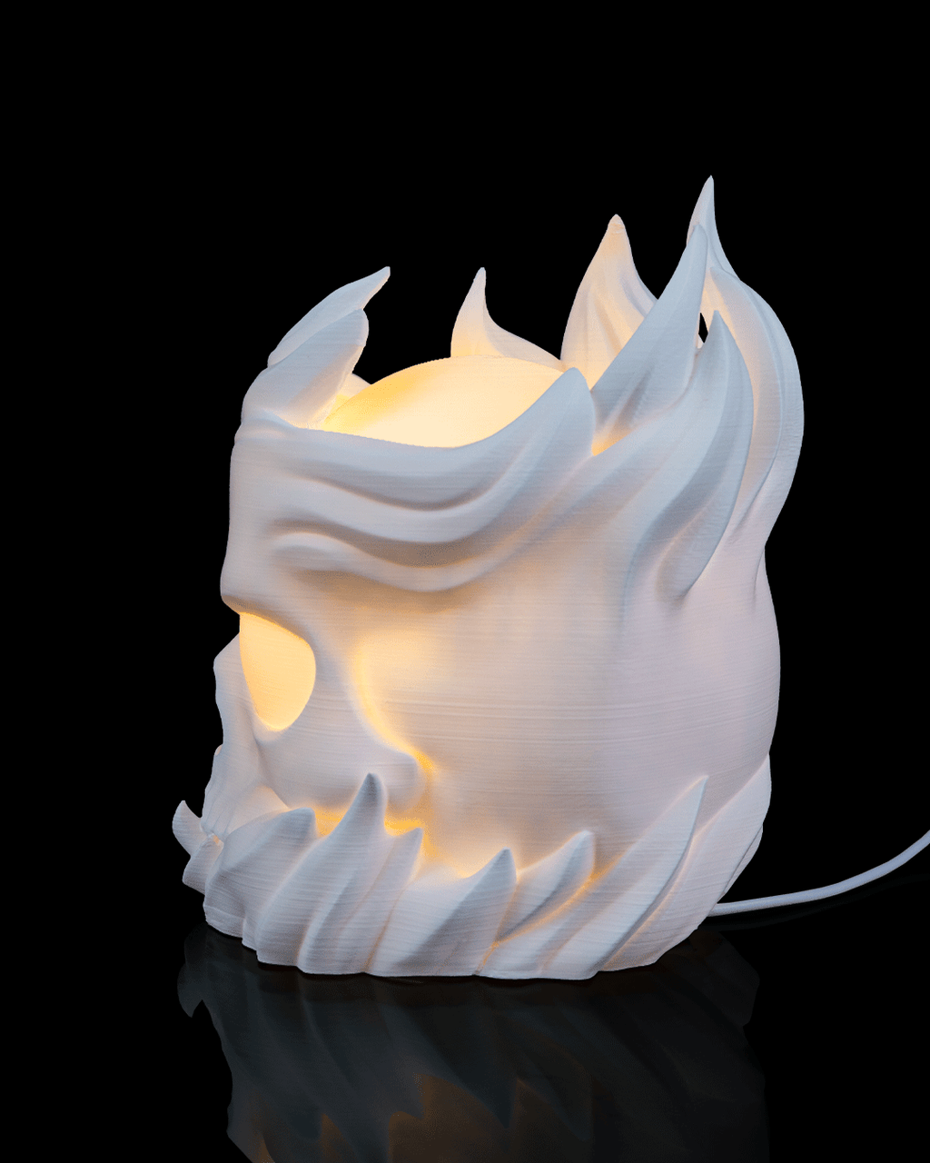 Skull Sphere - Table Lamp