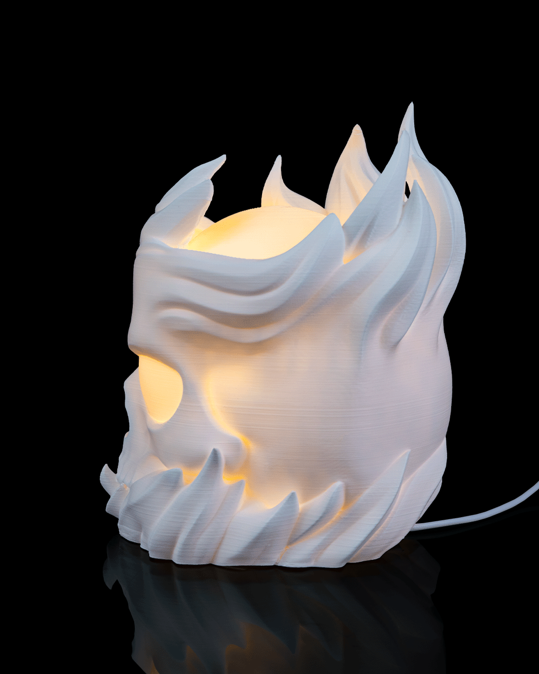 Skull Sphere - Table Lamp