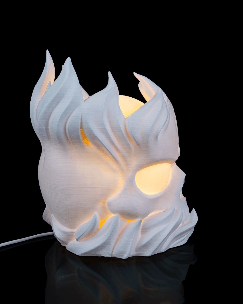Skull Sphere - Table Lamp