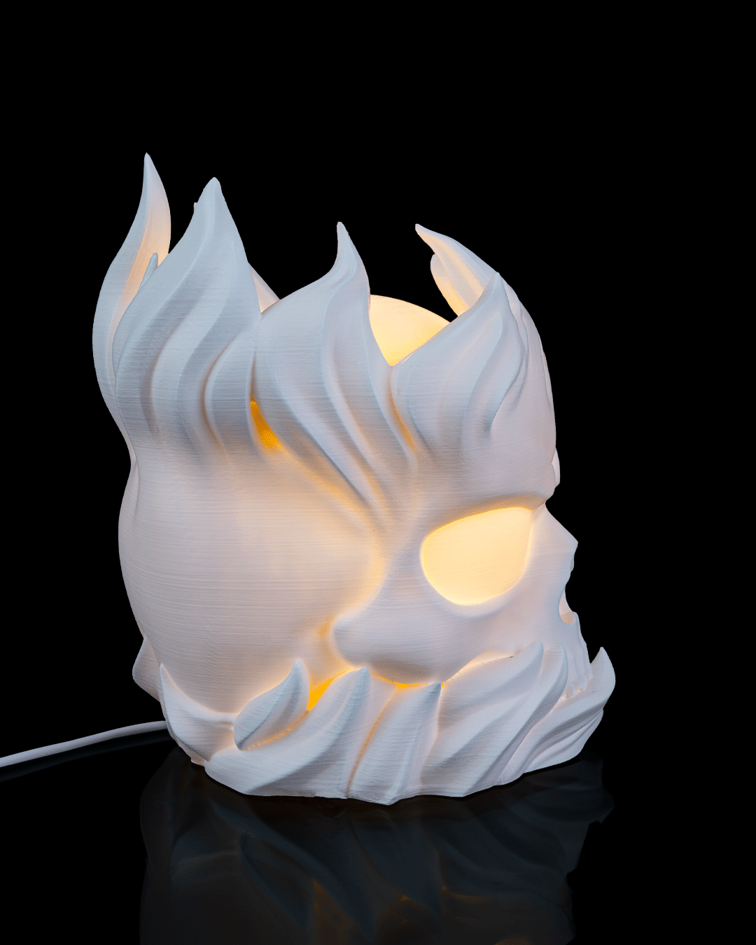 Skull Sphere - Table Lamp